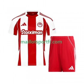 Maillot de Foot Olympiacos Enfant Domicile 2025/26